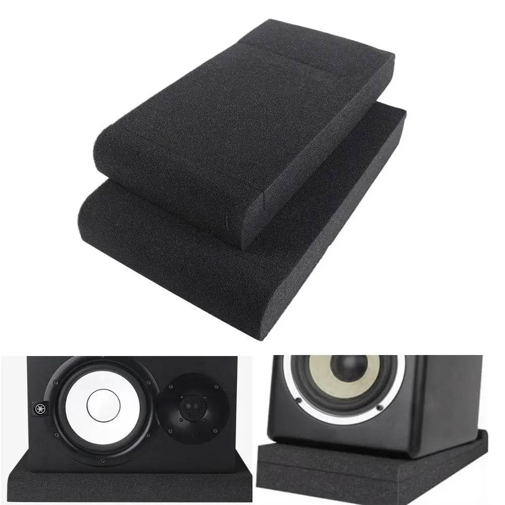 Studio Monitor Isolation Pads – Acoustic Foam Speaker Pads