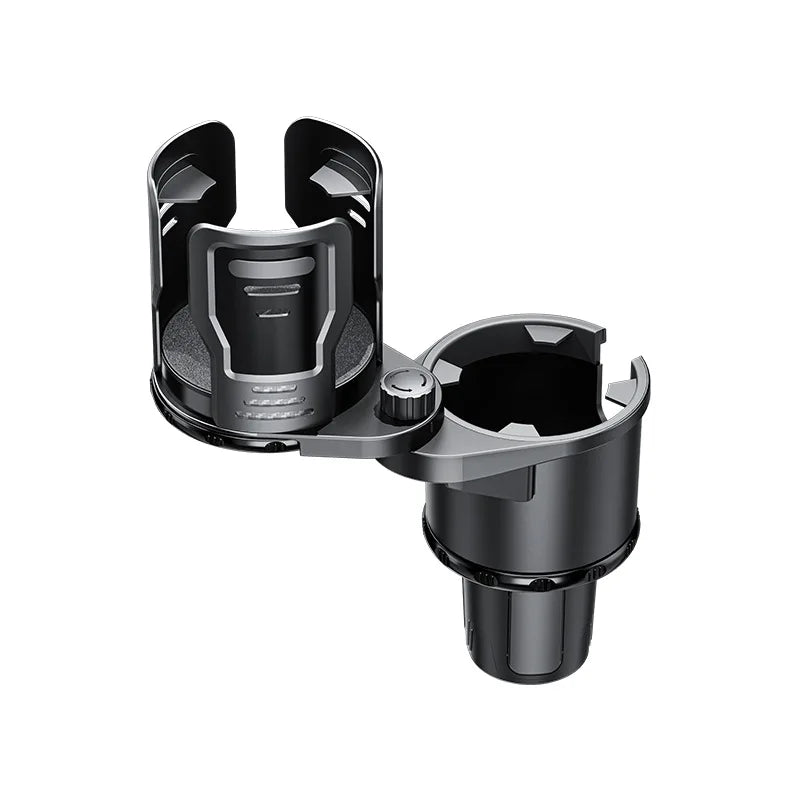 Adjustable Car Cup Holder with Lock – Fits Mugs & Bottles