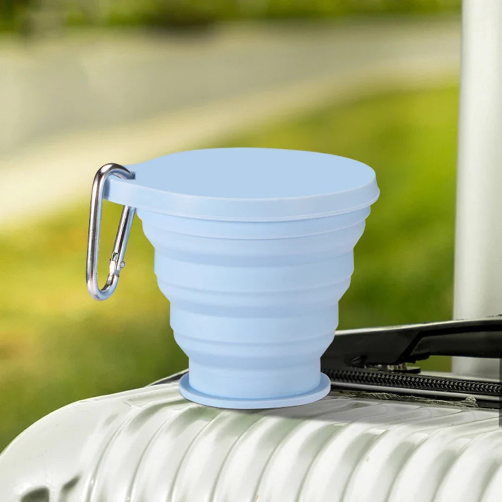 Foldable Silicone Collapsible Travel Cup – BPA-Free Leakproof