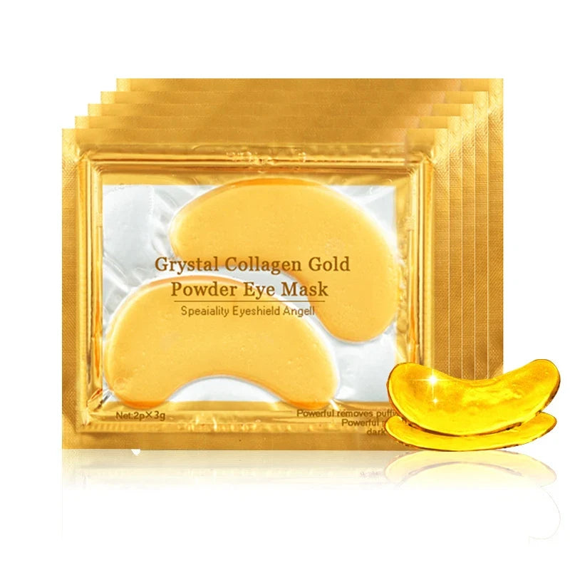 Gold Collagen Eye Masks 50 Pairs – Anti-Aging, Dark Circles