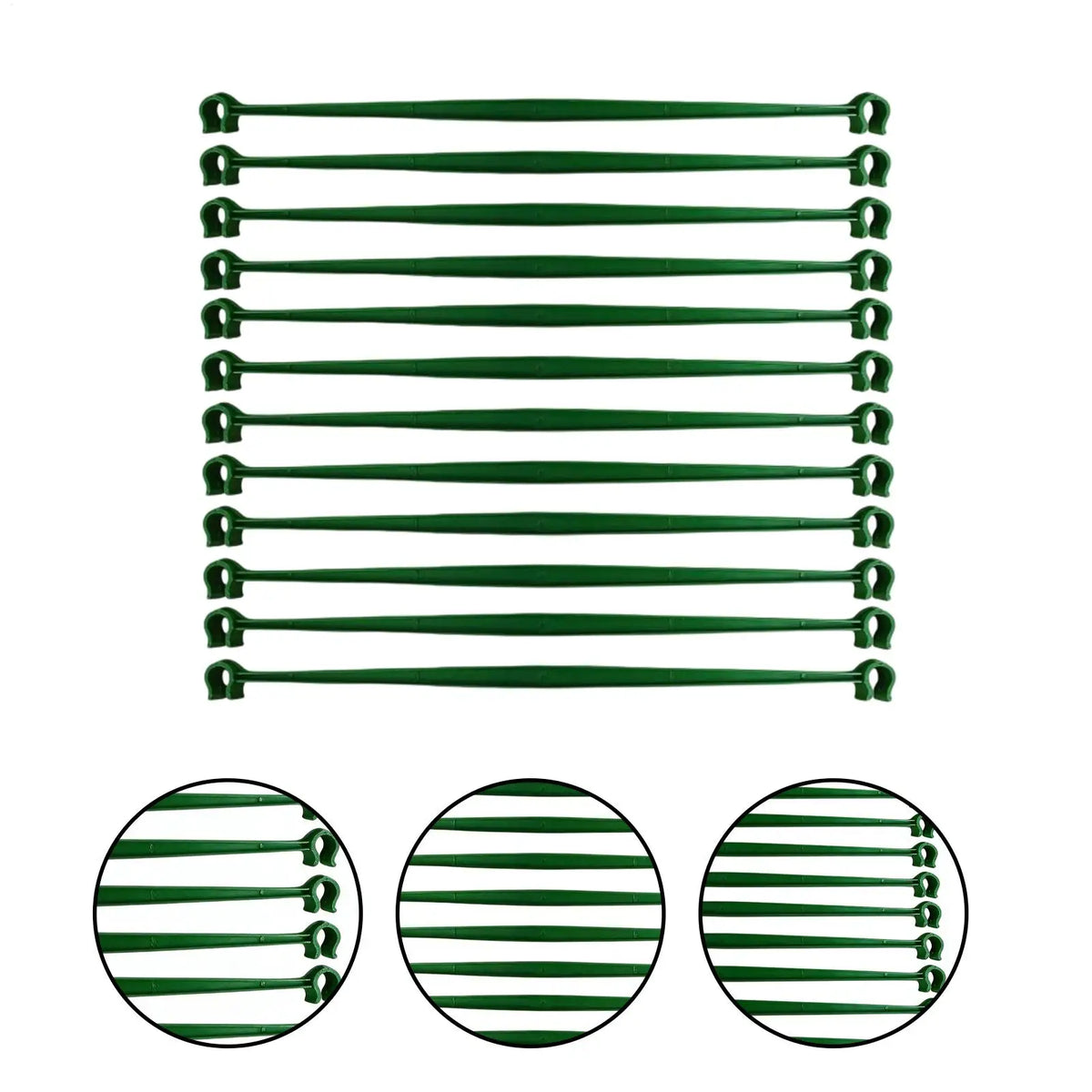 36pc Plant Stakes & Tomato Cage Garden Climbing Support Kit