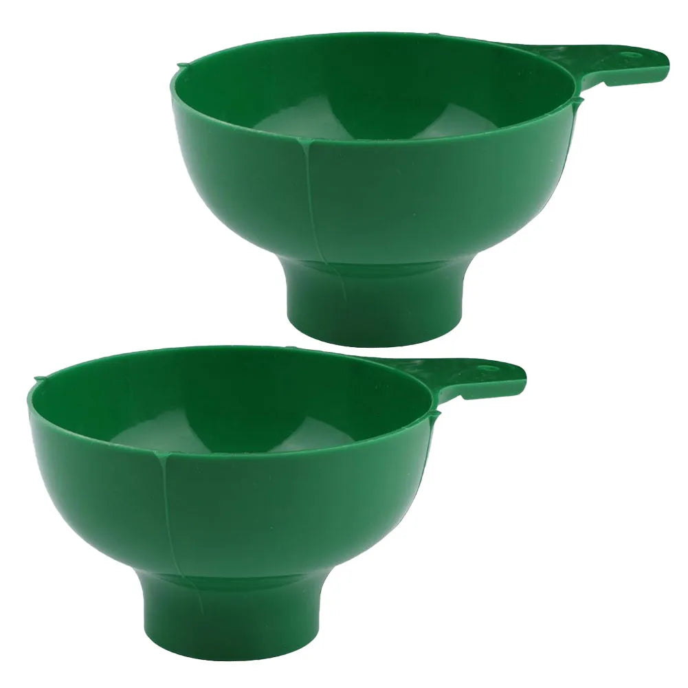 Wide Mouth Food Grade Plastic Funnel for Kitchen – 1-2 Pack