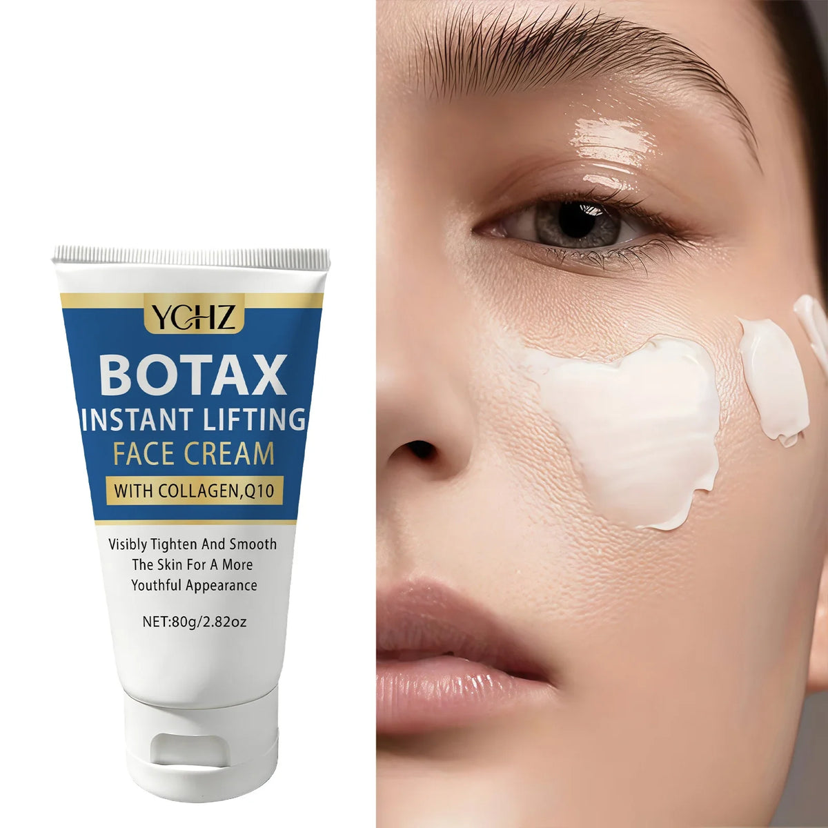 Instant Facial Lifting Cream with Collagen – Firms & Smooths