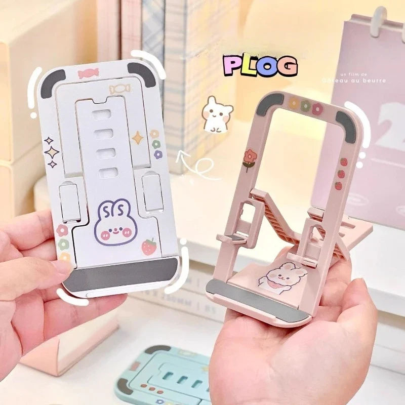 Foldable Desktop Phone & Tablet Stand | Portable Lazy Bracket