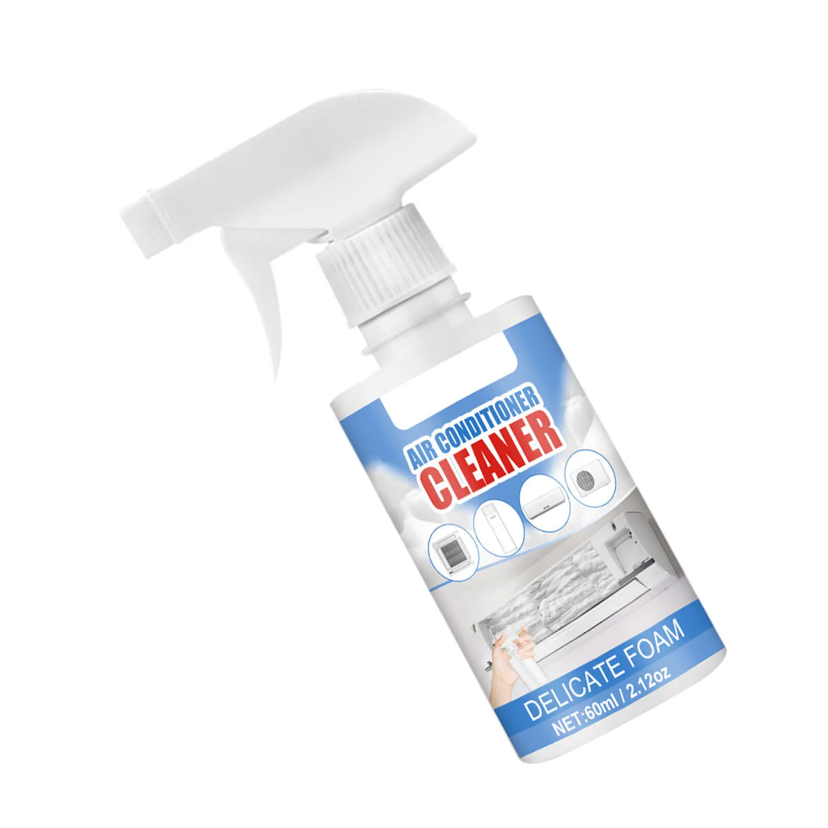 AC Coil Spray Foam Cleaner 60ml – Evaporator & Coil Cleaner
