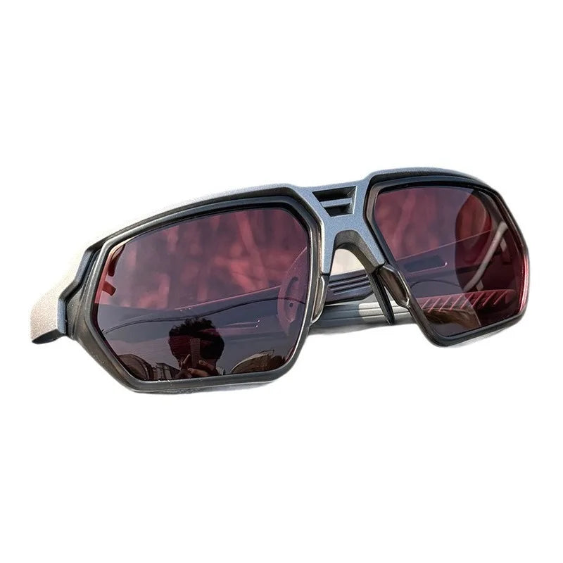 Cyberpunk Polarized Cycling Sunglasses – UV Protection Retro