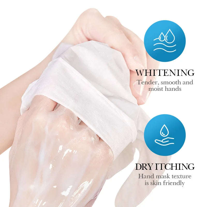 SADOER Aloe Vera Foot & Hand Peeling Mask – Moisturizing