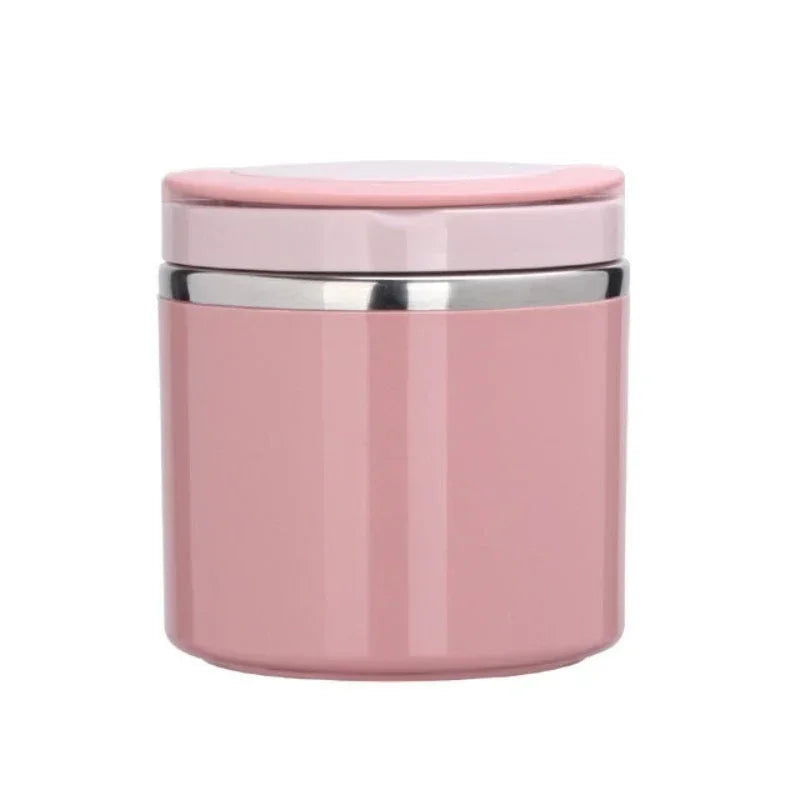 630 Insulated Food Jar Stainless Steel Thermos Lunch Box Heat Keeping