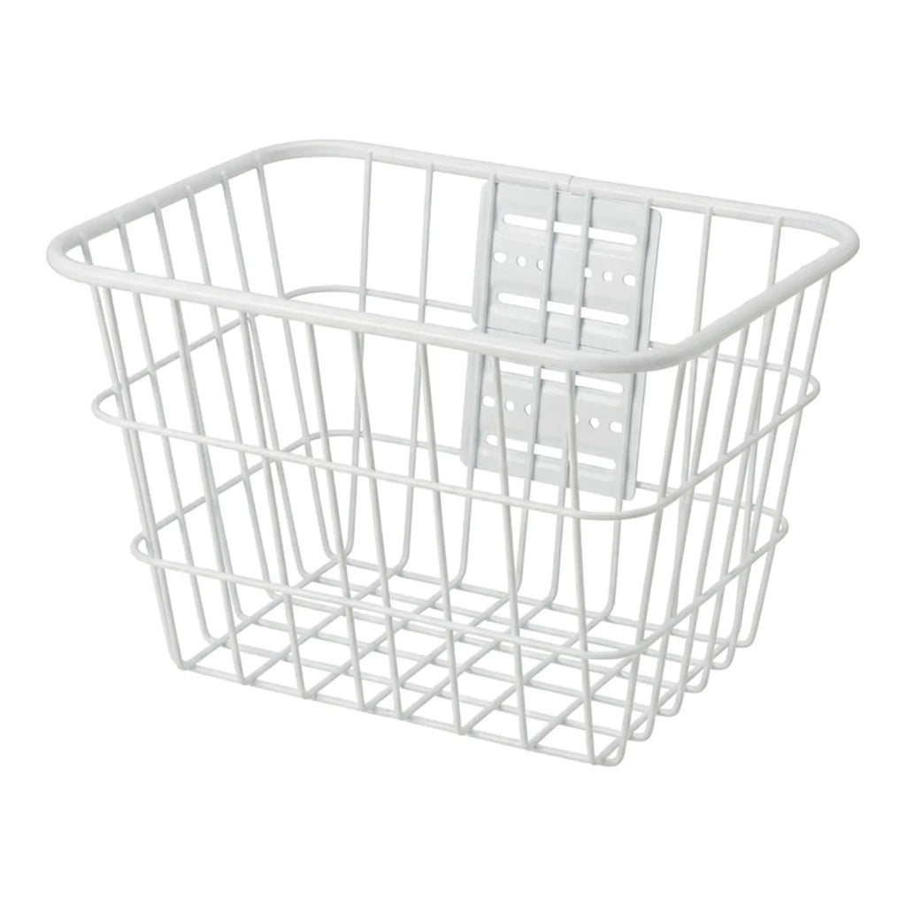 Metal Rear Bike Basket with Lid for Electric Bicycles