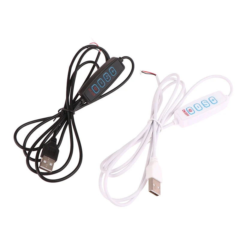 2-Channel 5V LED Dimmer Controller 4-Key Remote | CCT Bicolor Strip