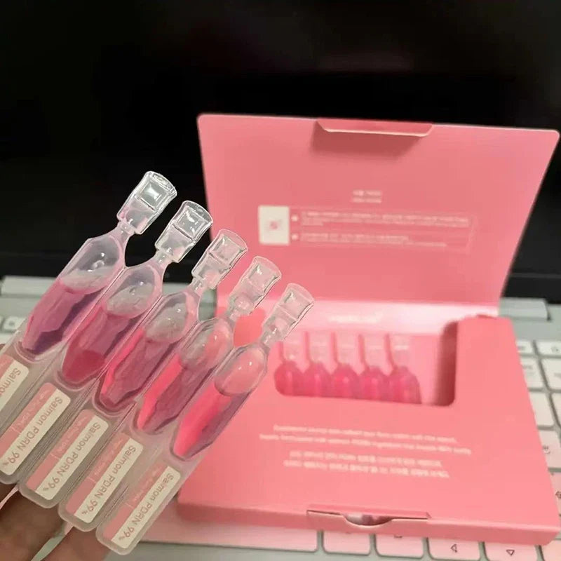 PDRN Hyaluronic Acid Collagen Brightening Ampoule Serum 10-Pack