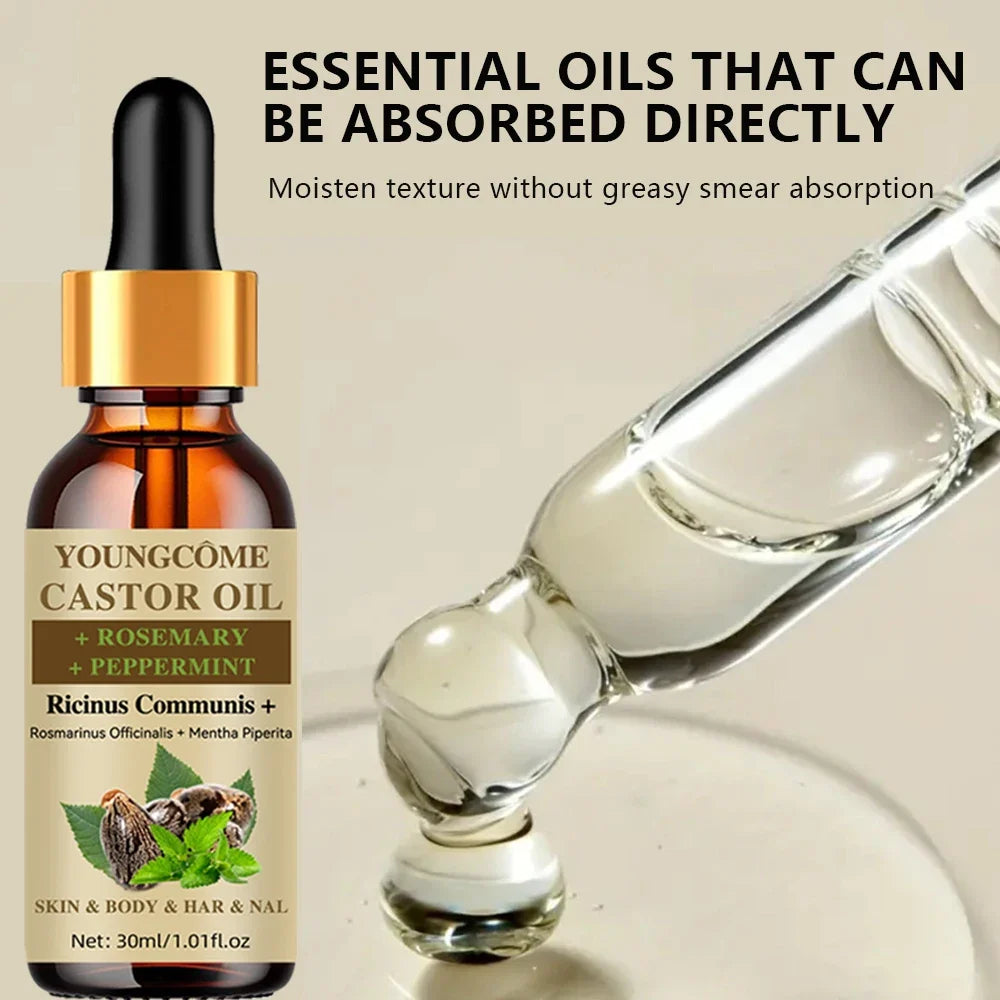 YOUNGCOME Pure Castor Oil Hair Growth Mask | Anti-Breakage