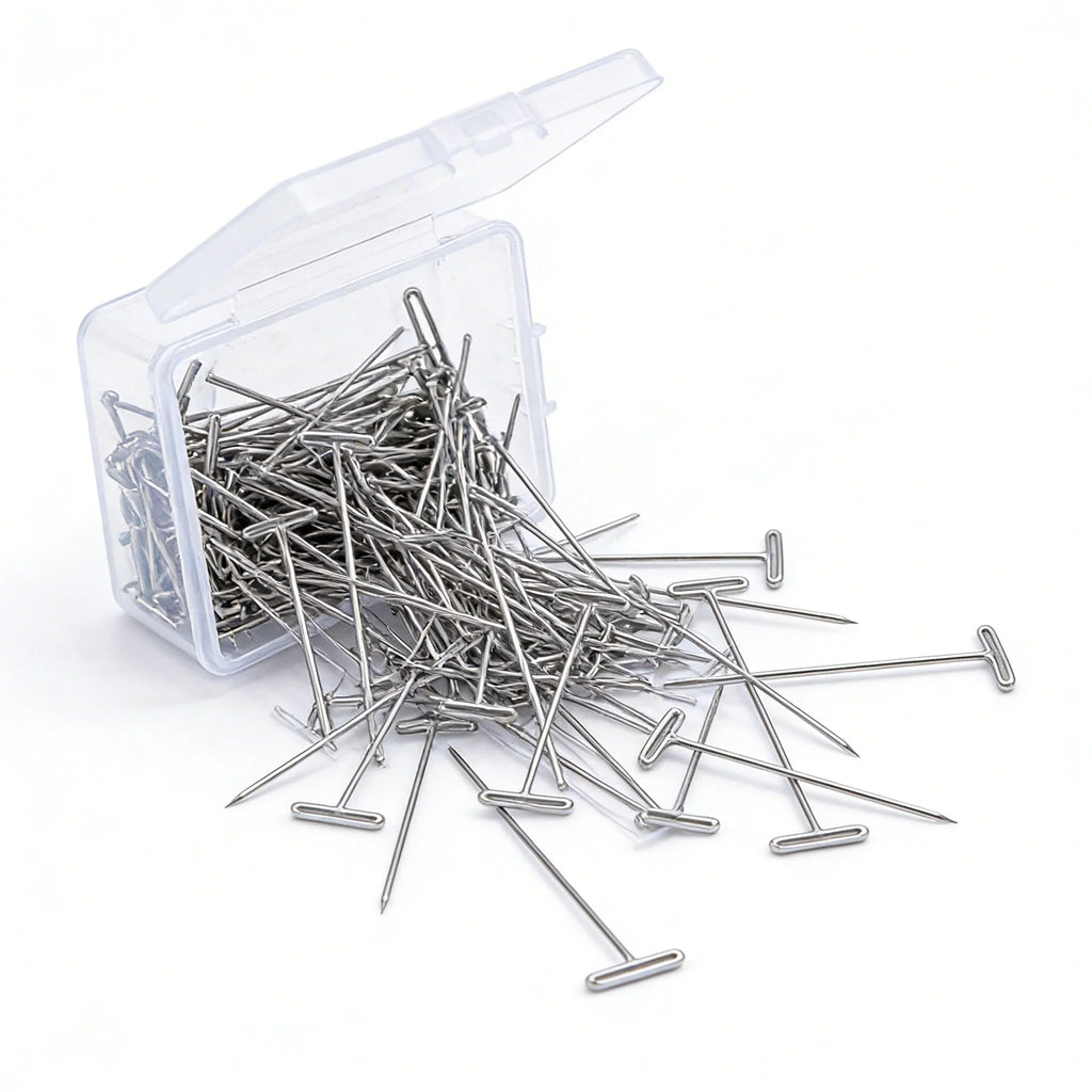 Wig T-Pins for Mannequin Head – Hair Blocking & Styling Pins