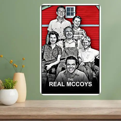 Real McCoys Classic TV Show Vintage Metal Poster Sign