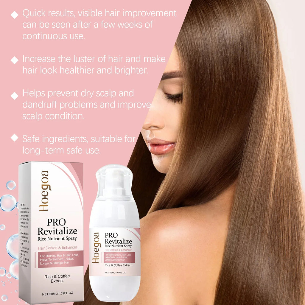 HOEGOA Fermented Rice Water Hair Growth Serum Spray | 50ml