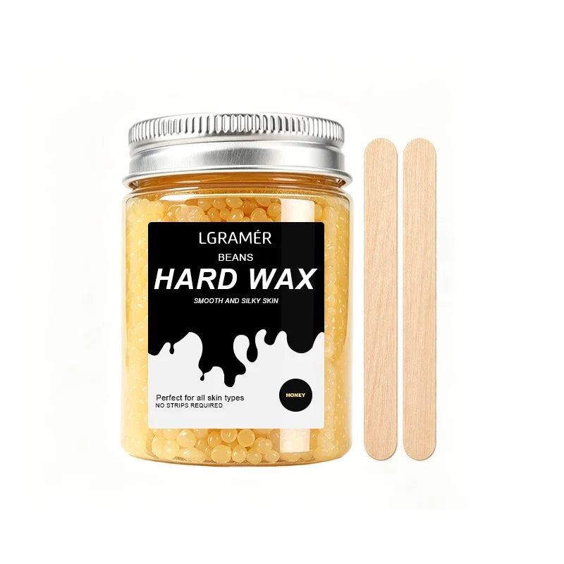 LGRAMER Hard Wax Beads for Hair Removal | 80g/380g Scented