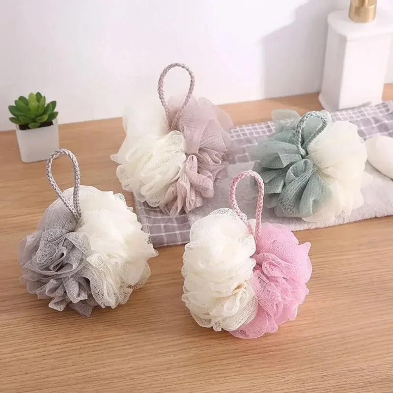 Exfoliating Mesh Bath Sponge Shower Scrub Body Bubble Ball
