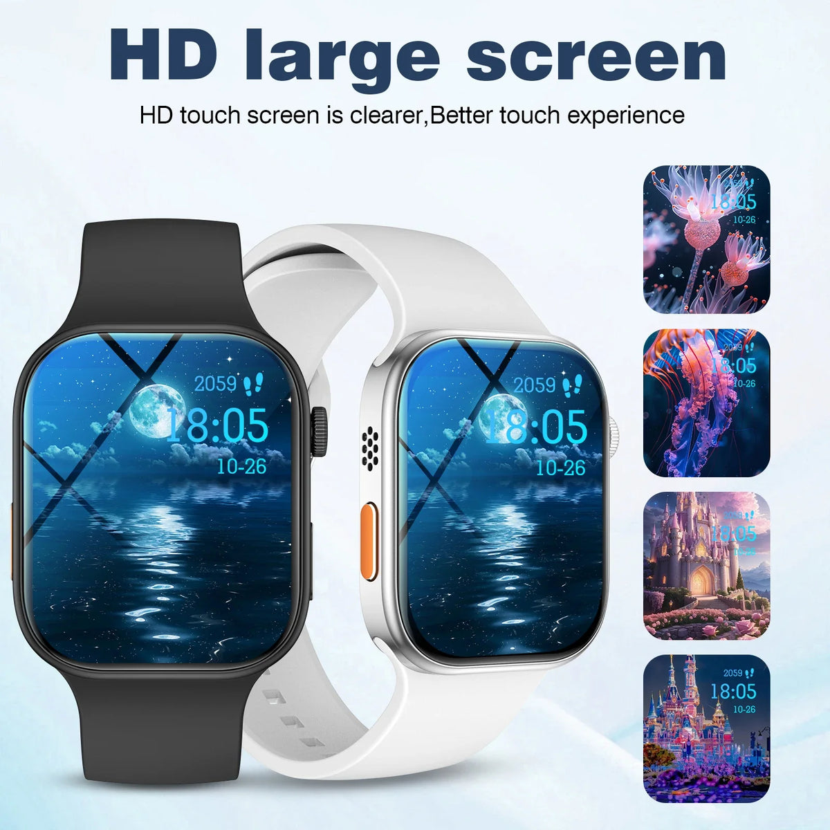 LOMAXFR 2.02" HD Smartwatch | BT Calling & Sports Tracking