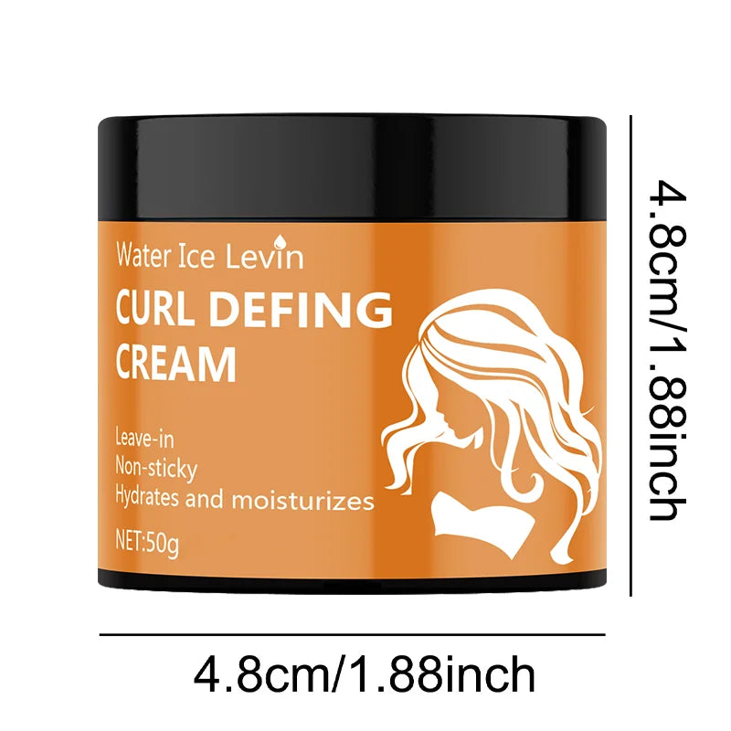 Black Castor Oil Curl Styling Cream – Moisturizing 50g