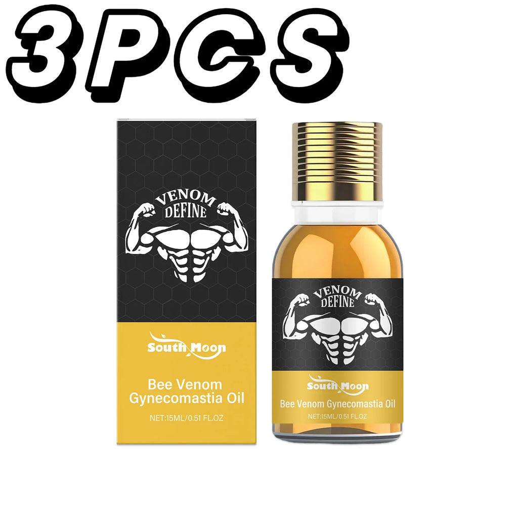 South Moon Bee Venom Chest Firming Sculpting Oil for Men 15ml