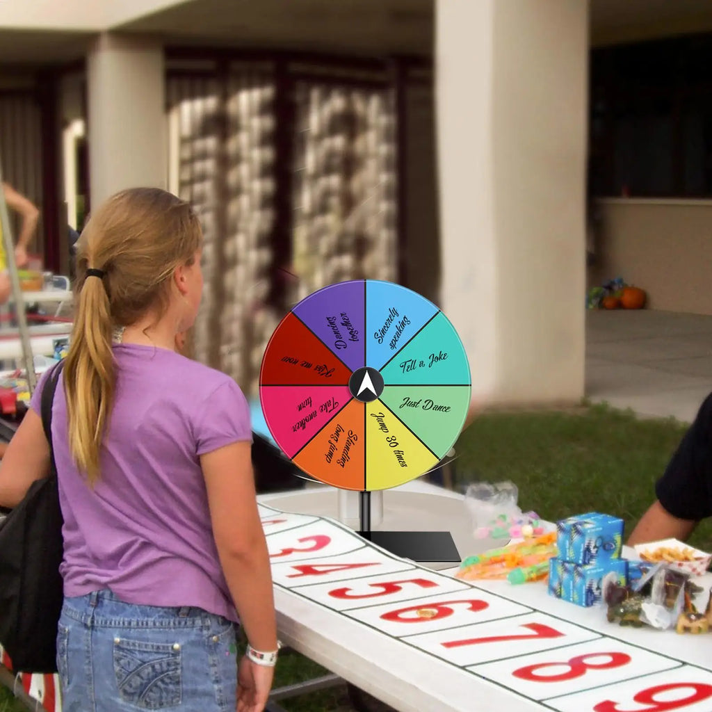 Erasable Acrylic Prize Wheel – Spin Game for Events & Parties