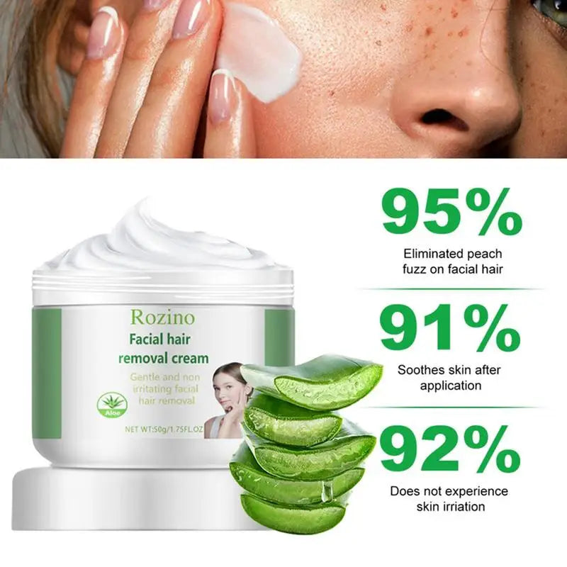 Aloe Depilatory Cream – Gentle Hair Removal for Sensitive Skin