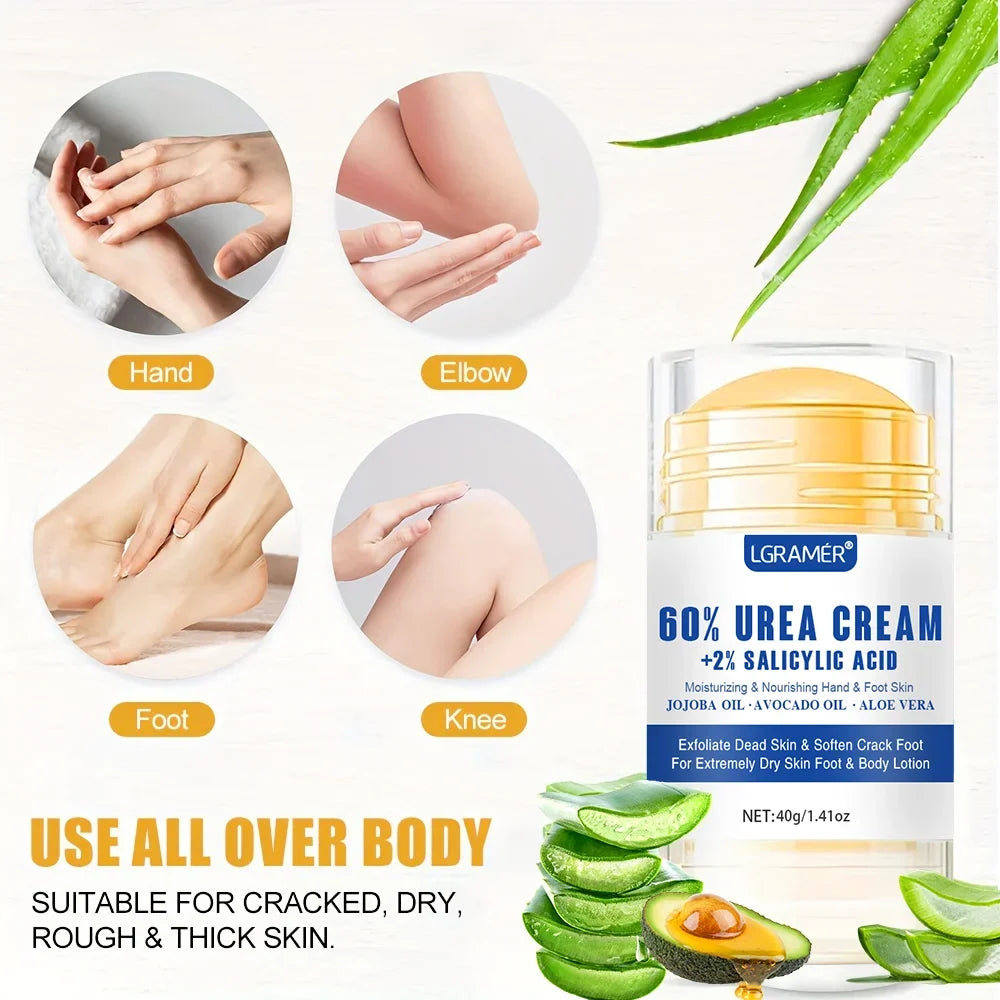 REAROYA Heel Repair Cream – Cracked Foot & Hand Treatment 40g