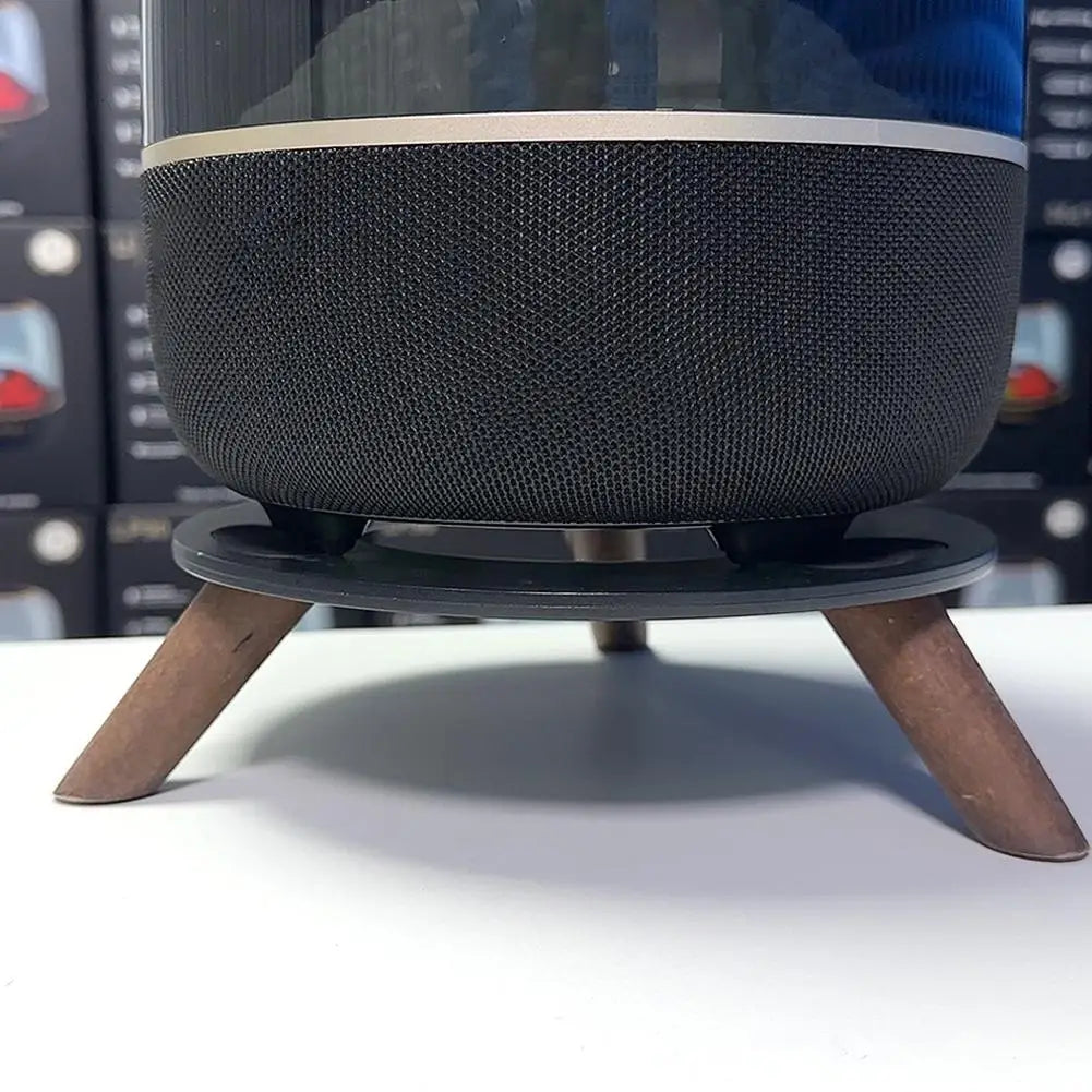 Solid Wood Speaker Stand Base for Harman Kardon Glass Sound