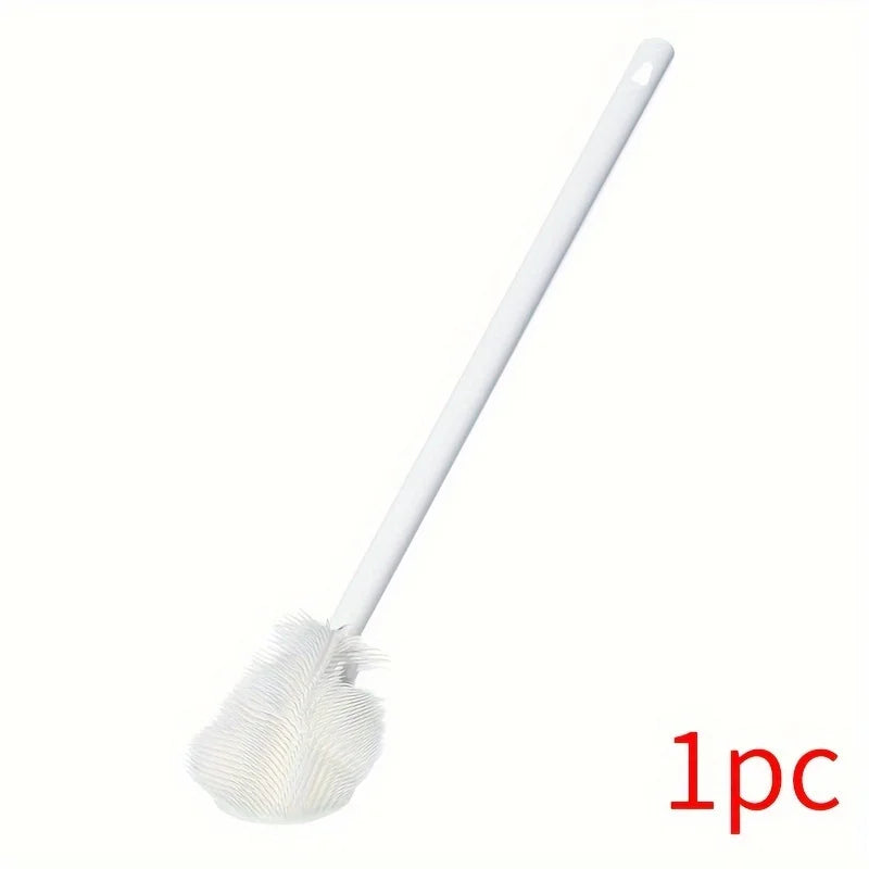 Long-Handle Silicone Bottle Brush for Narrow-Neck Bottles