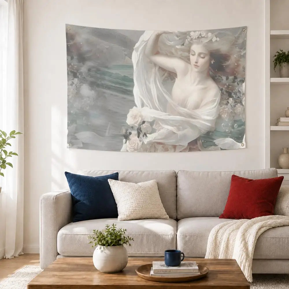 Jodie Foster Fan Art Flag – Indoor & Outdoor Wall Banner