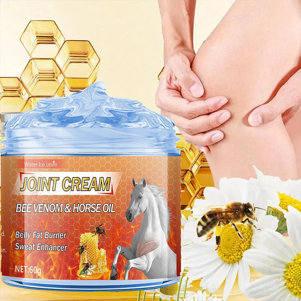 Bee Venom & Horse Oil Muscle Cream – Arnica & Ginger 60g