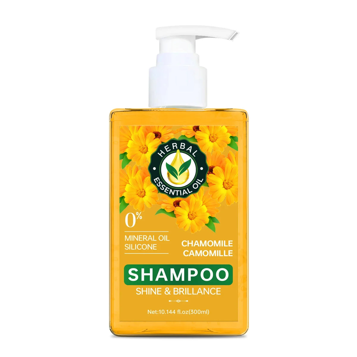 Herbal Essential Oil Shampoo – Chamomile, Aloe Vera & Passion Fruit