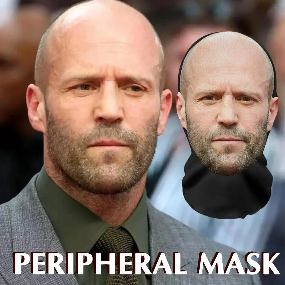 Celebrity Performer Face Mask Props Costume Party Supplies Cosplay