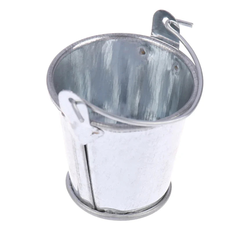 1:12 Dollhouse Miniature Metal Milk Can Bucket – Farm Decor