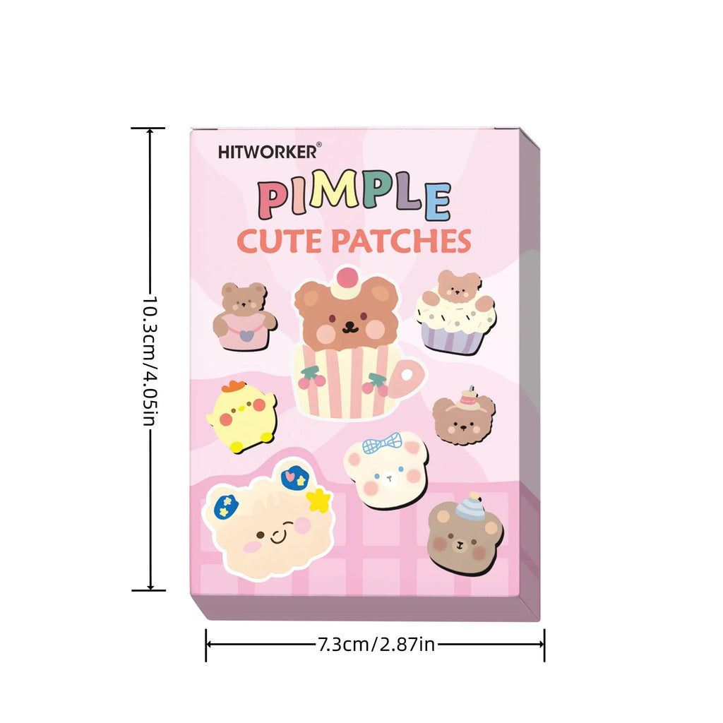 Invisible Hydrocolloid Acne Patches – Waterproof, All Skin Types