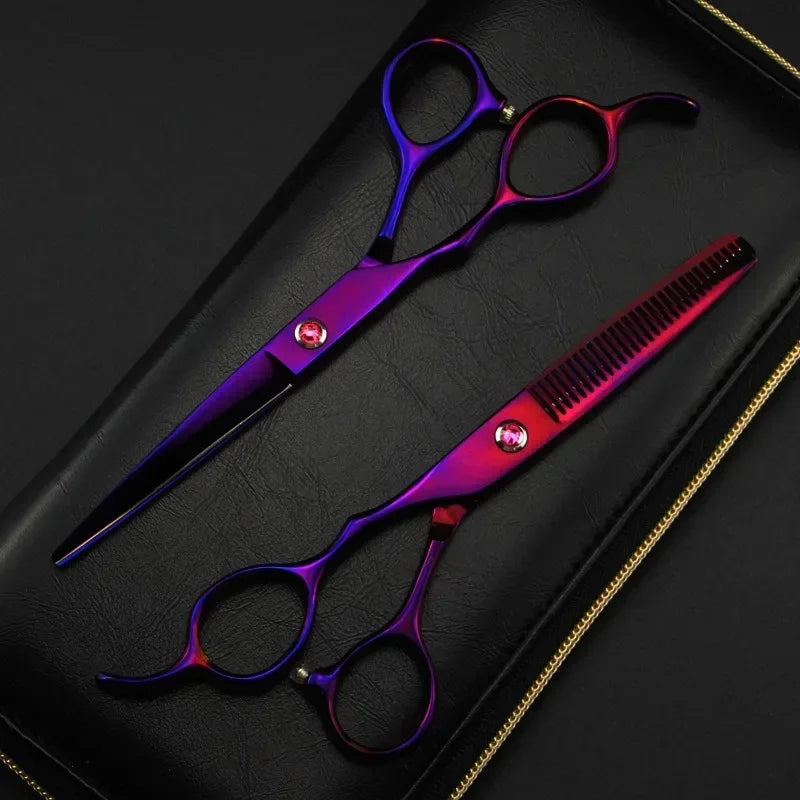 Professional 6" Hair Thinning Scissors – Stainless Steel Shears