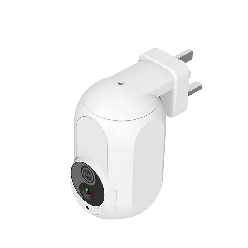 Tuya Wall Plug Camera Wifi 360 1080P Surveillance Home Security