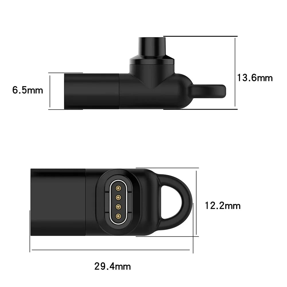Type-C Charging Adapter for Garmin Fenix 7/6 & Forerunner
