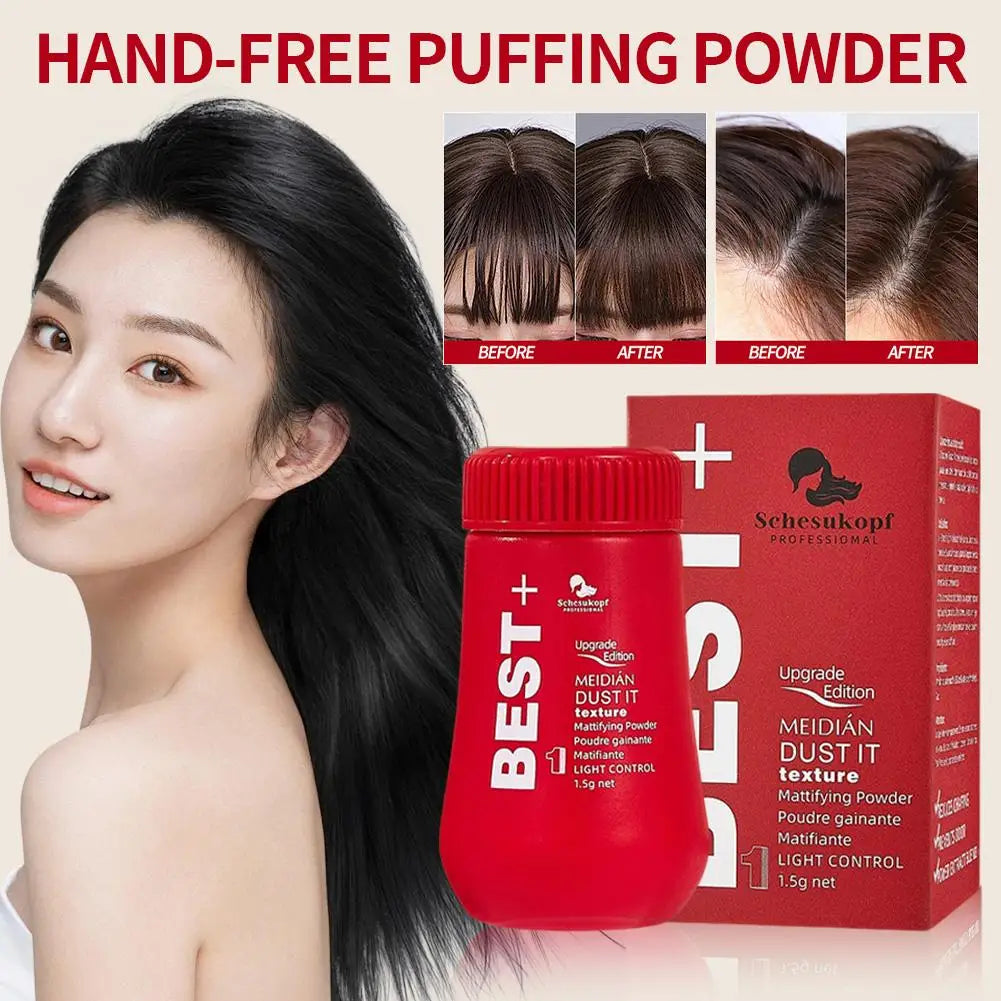 Fluffy Hair Volumizing Powder – Matte Oil-Absorbing No-Wash