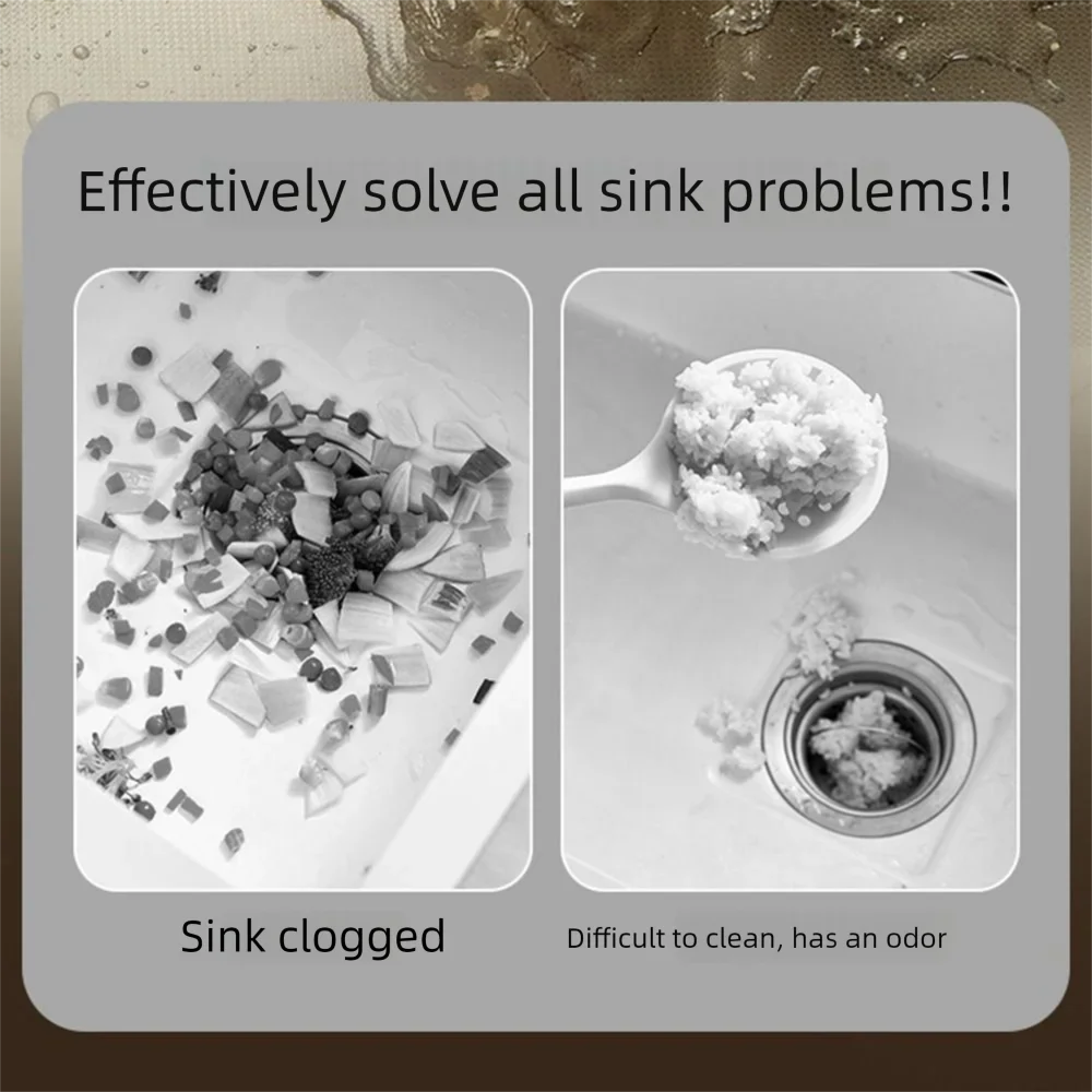 Sink Hanging Strainer Basket – Push-Button Drain & Easy Empty