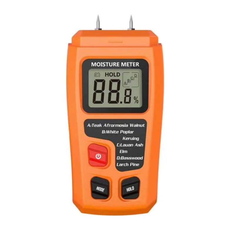 MT10 Wood Moisture Meter – Digital Hygrometer & Wall Detector