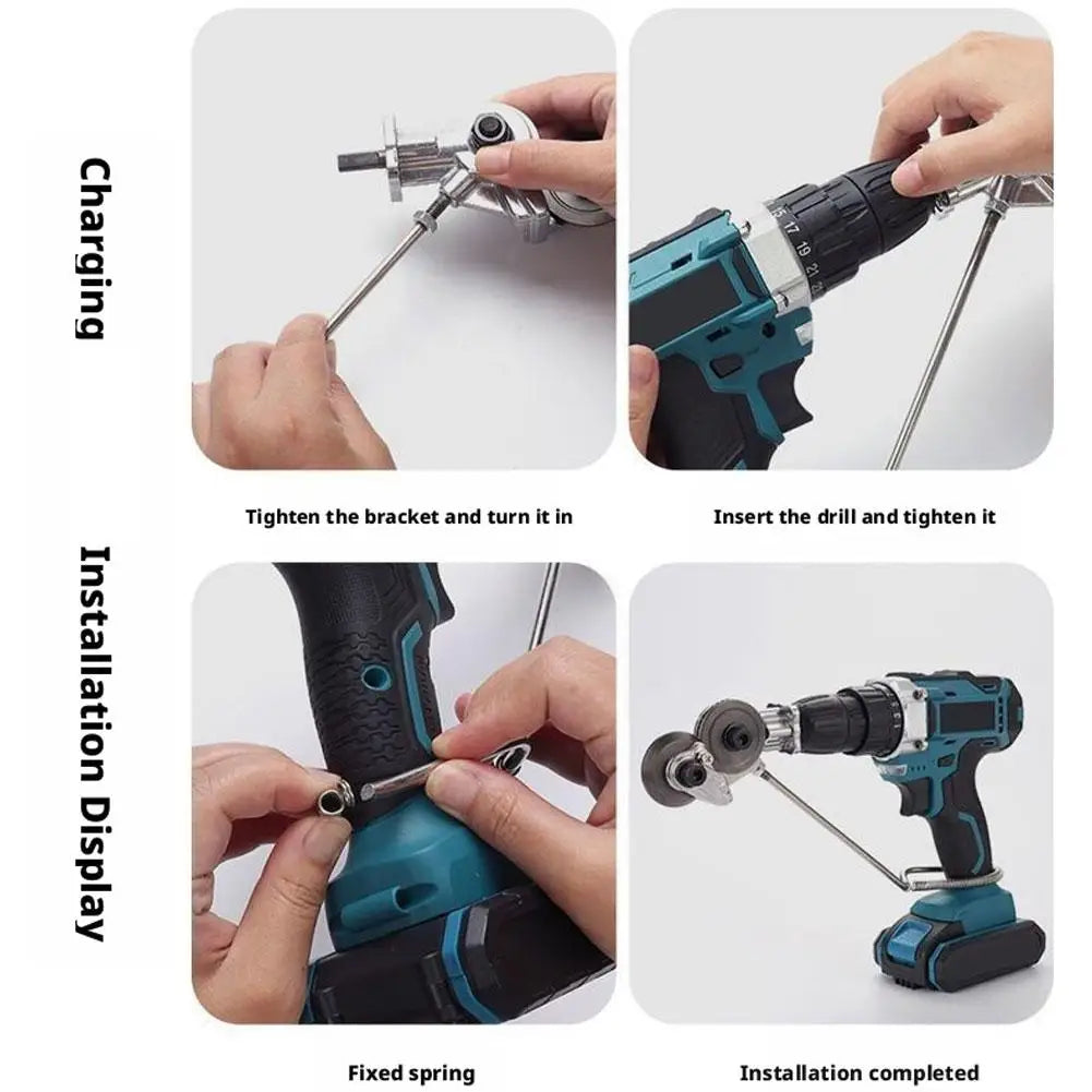 Electric Drill Sheet Metal Cutter Attachment | Plate Shearer