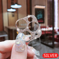 iPhone15 Metal Diamond-encrusted Lens Ring Protector Iphone 14 15 Max