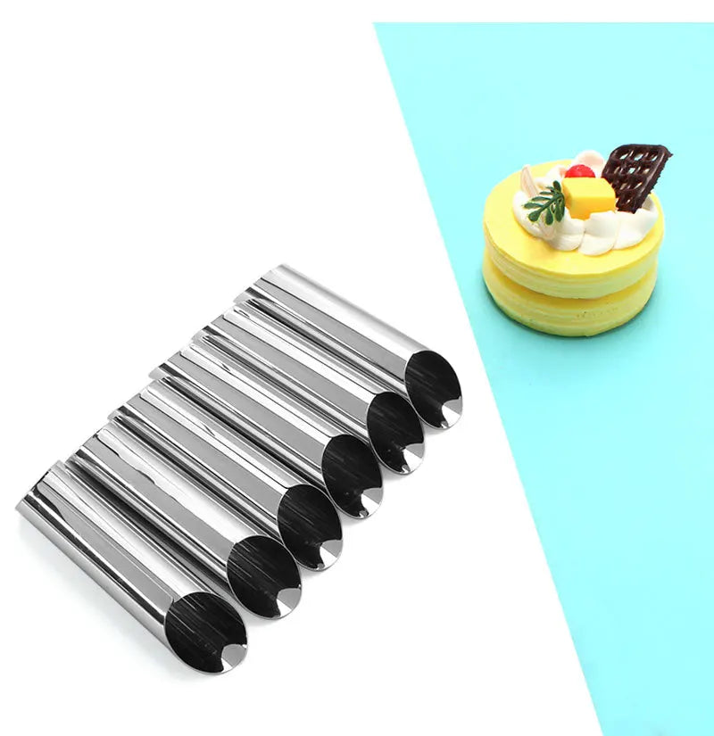 Stainless Steel Croissant Cone Molds – Horn Pastry Roll Molds