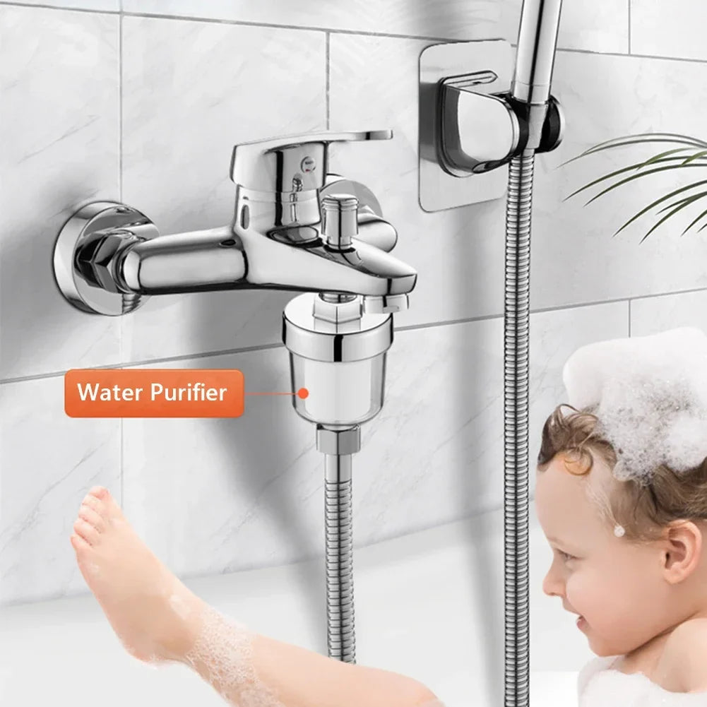 Universal Shower & Faucet Water Filter | 5-Micron PP Cotton