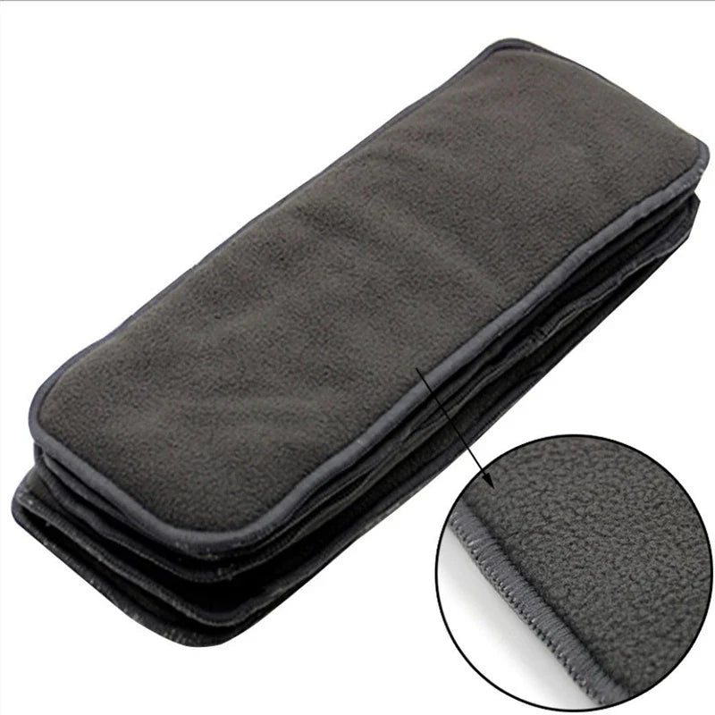 5-Layer Bamboo Charcoal Washable Adult Nappy Liner Insert Pad
