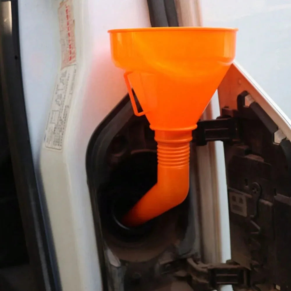 Motorcycle & Car Refueling Funnel with Filter | Long Mouth