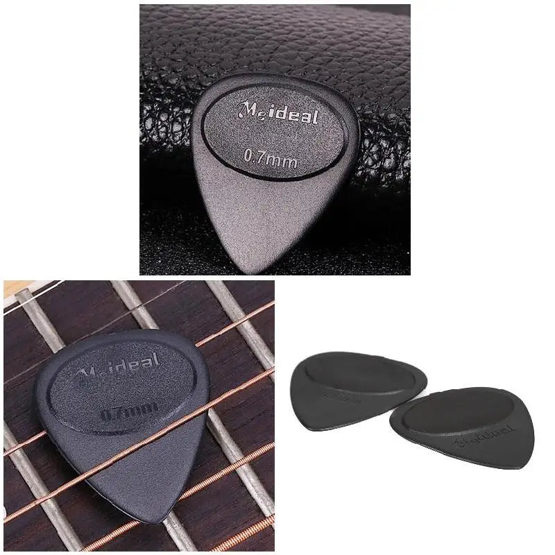 Guitar Picks 10-Pack | 0.7mm Nylon Picks for Guitar, Bass & Ukulele