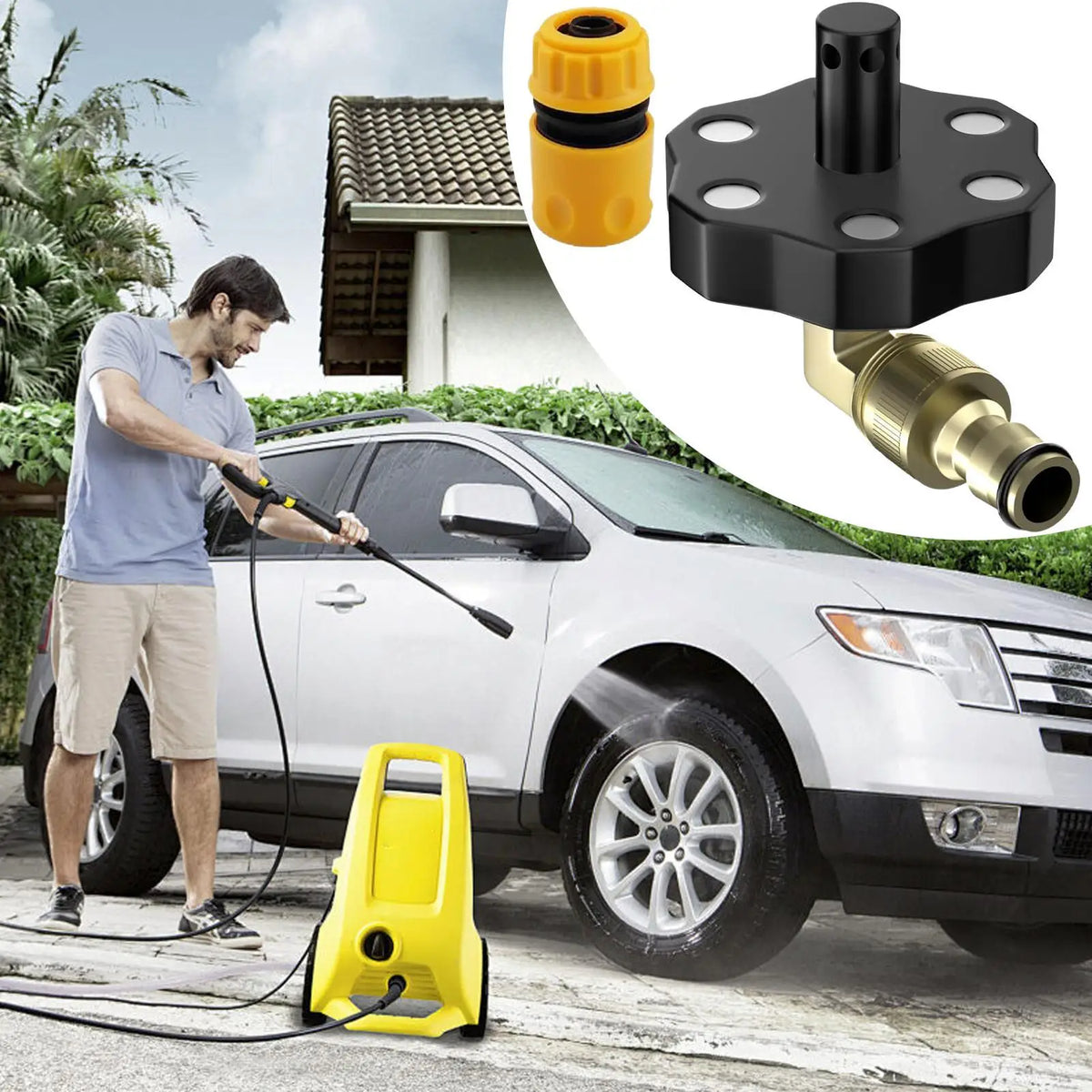 Magnetic Chassis Flusher Kit – Undercarriage Wash for Trucks & SUVs
