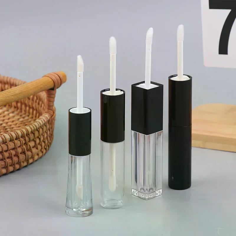 Double-Ended Refillable Clear Lip Gloss Tube | DIY Makeup